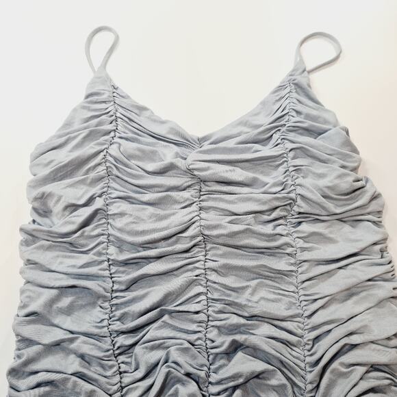 Michael Costello x REVOLVE Freya Midi Dress in Baby Blue XL - Picture 4 of 10